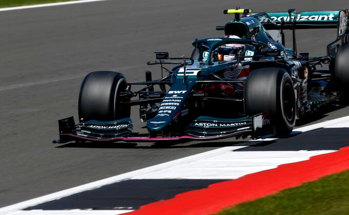 5 Sebastian Vettel GER, Aston Martin Cognizant F1 Team , F1 Grand Prix of Great Britain at Silverstone Circuit on July 17, 2021 in Silverstone, United Kingdom Photo by HOCH ZWEI Silverstone United Kingdom