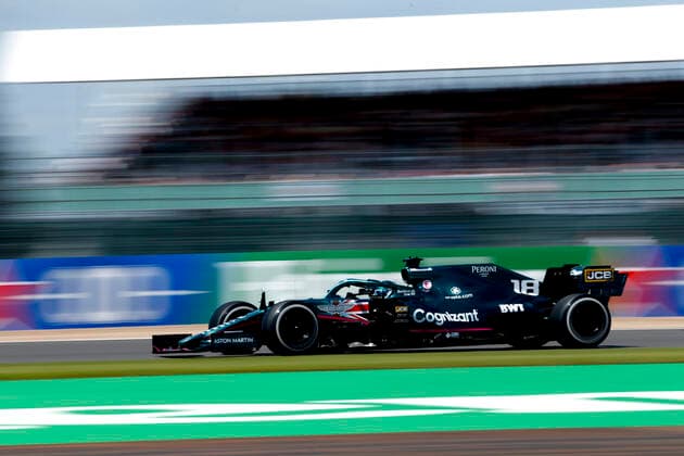 18 Lance Stroll CAN, Aston Martin Cognizant F1 Team , F1 Grand Prix of Great Britain at Silverstone Circuit on July 17, 2021 in Silverstone, United Kingdom Photo by HOCH ZWEI Silverstone United Kingdom