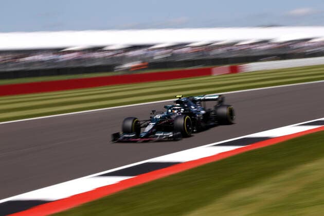 5 Sebastian Vettel GER, Aston Martin Cognizant F1 Team , F1 Grand Prix of Great Britain at Silverstone Circuit on July 17, 2021 in Silverstone, United Kingdom Photo by HOCH ZWEI Silverstone United Kingdom