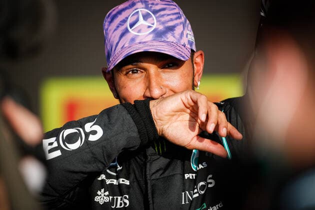 HAMILTON Lewis (gbr), Mercedes AMG F1 GP W12 E Performance, portrait during the Formula 1 Pirelli British Grand Prix 2021, 10th round of the 2021 FIA Formula One World Championship, WM, Weltmeisterschaft from July 16 to 18, 2021 on the Silverstone Circuit, in Silverstone, United Kingdom - FORMULE 1 : Grand prix de Grande Bretagne - Essais - Silverstone - 17 07 2021 DPPI PANORAMIC  00121020__V2_1867