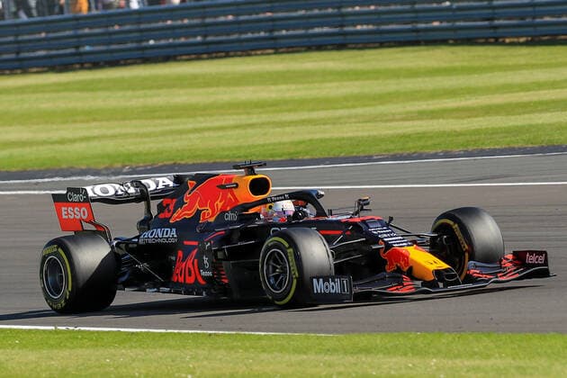 FORMULA 1 BRITISH GRAND PRIX, 17 07 2021 Silverstone Circuit. 17 July 2021 Max Verstappen (NED), Red Bull Racing RB16B during the FORMULA 1 PIRELLI BRITISH GRAND PRIX SPRINT QUALIFYING RACE at Silverstone, United Kingdom Editorial Use Only Copyright: xPhilxDuncanx ESM-0060-0009