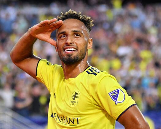 Sport Themen der Woche KW28 Sport Bilder des Tages July 17, 2021: Nashville midfielder, Hany Mukhtar (10), celebrates after scoring during the MLS, Fussball Herren, USA match between the Chicago Fire and Nashville SC at Nissan Stadium in Nashville, TN. CSM Nashville USA - ZUMAc04_ 20210717_zaf_c04_069 Copyright: xKevinxLangleyx