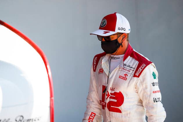 RAIKKONEN Kimi (fin), Alfa Romeo Racing ORLEN C41, portrait during the Formula 1 Pirelli British Grand Prix 2021, 10th round of the 2021 FIA Formula One World Championship, WM, Weltmeisterschaft from July 16 to 18, 2021 on the Silverstone Circuit, in Silverstone, United Kingdom - FORMULE 1 : Grand prix de Grande Bretagne - Course - Silverstone - 18 07 2021 DPPI PANORAMIC  _V2_4531