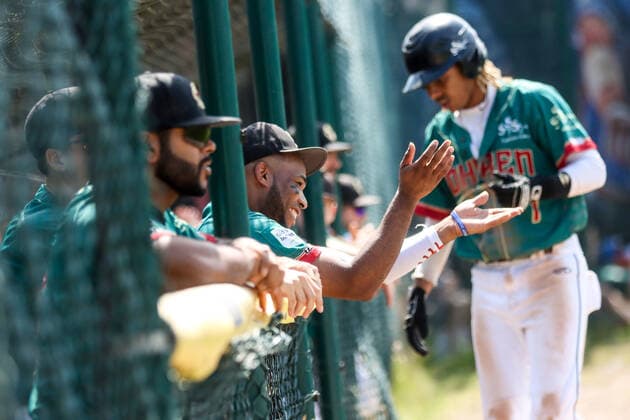 Baseballl I Men I Season 2020 2021 I 1 Bundesliga Nord I 11 12 Matchday I Hamburg Stealers Dohren Wild Farmers I 18 07 2021 Hamburg Baseballanlage Langenhorst Hamburg Germany Copyright: xLobeca RalfxHomburgx