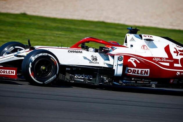 07 RAIKKONEN Kimi (fin), Alfa Romeo Racing ORLEN C41, action during the Formula 1 Pirelli British Grand Prix 2021, 10th round of the 2021 FIA Formula One World Championship, WM, Weltmeisterschaft from July 16 to 18, 2021 on the Silverstone Circuit, in Silverstone, United Kingdom - FORMULE 1 : Grand prix de Grande Bretagne - Course - Silverstone - 18 07 2021 DPPI PANORAMIC  _B2_0015