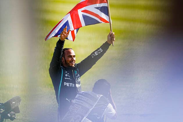 Formula 1, British GP, Winner Lewis Hamilton