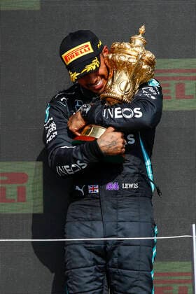 44 Lewis Hamilton GBR, Mercedes AMG Petronas F1 Team , F1 Grand Prix of Great Britain at Silverstone Circuit on July 18, 2021 in Silverstone, United Kingdom Photo by HOCH ZWEI Silverstone United Kingdom