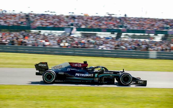 44 Lewis Hamilton GBR, Mercedes AMG Petronas F1 Team , F1 Grand Prix of Great Britain at Silverstone Circuit on July 18, 2021 in Silverstone, United Kingdom Photo by HOCH ZWEI Silverstone United Kingdom