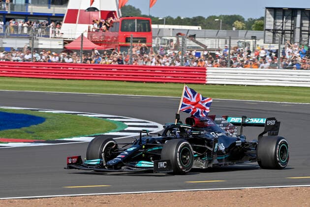 44 Lewis Hamilton GBR, Mercedes AMG Petronas F1 Team , F1 Grand Prix of Great Britain at Silverstone Circuit on July 18, 2021 in Silverstone, United Kingdom Photo by HOCH ZWEI Silverstone United Kingdom