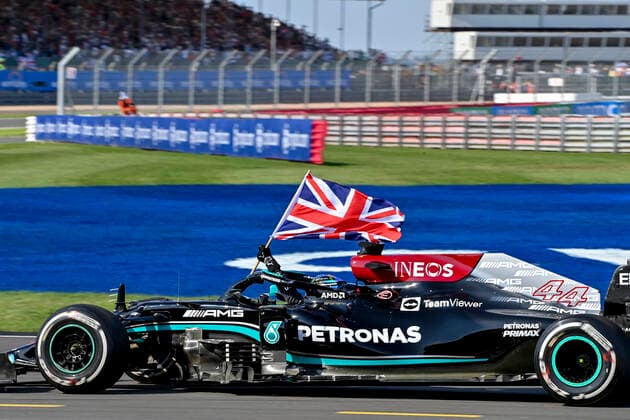 44 Lewis Hamilton GBR, Mercedes AMG Petronas F1 Team , F1 Grand Prix of Great Britain at Silverstone Circuit on July 18, 2021 in Silverstone, United Kingdom Photo by HOCH ZWEI Silverstone United Kingdom