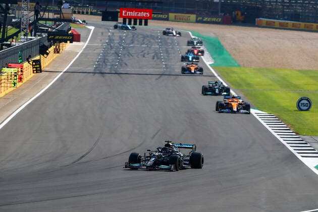 44 Lewis Hamilton GBR, Mercedes AMG Petronas F1 Team , F1 Grand Prix of Great Britain at Silverstone Circuit on July 18, 2021 in Silverstone, United Kingdom Photo by HOCH ZWEI Silverstone United Kingdom