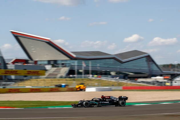 44 Lewis Hamilton GBR, Mercedes AMG Petronas F1 Team , F1 Grand Prix of Great Britain at Silverstone Circuit on July 18, 2021 in Silverstone, United Kingdom Photo by HOCH ZWEI Silverstone United Kingdom