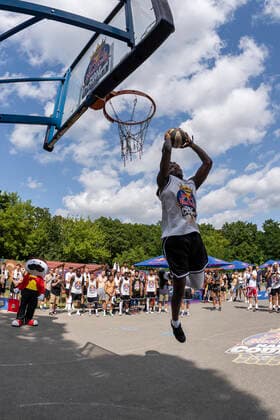 Ingenious streetball action and fat beats at Mellowpark That was Red Bull Half Court 2021, the fastest 3-on-3 basketball tournament in the world in Berlin, Basketball, 3x3, Mellowpark, Berlin Berlin Germany