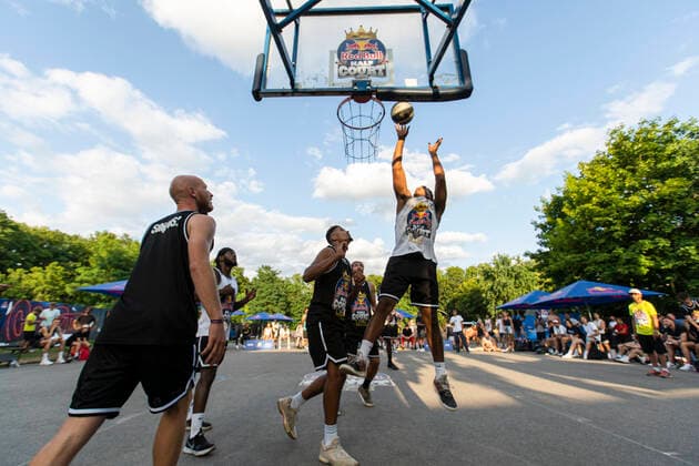 Ingenious streetball action and fat beats at Mellowpark That was Red Bull Half Court 2021, the fastest 3-on-3 basketball tournament in the world in Berlin, Basketball, 3x3, Mellowpark, Berlin Berlin Germany