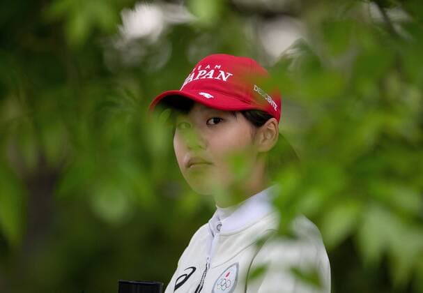 Mandatory Credit: Photo by Abbie Parr Shutterstock (9933810c) Kagetsu Tsuruse of Japan looks on during the Women s Individual Stroke Play Finals. Youth Olympic Games, Olympische Spiele, Olympia, OS Buenos Aires, Argentina - 16 Oct 2018 Youth Olympic Games, Buenos Aires, Argentina - 16 Oct 2018  Copyright: xAbbiexParr Shutterstockx 9933810c