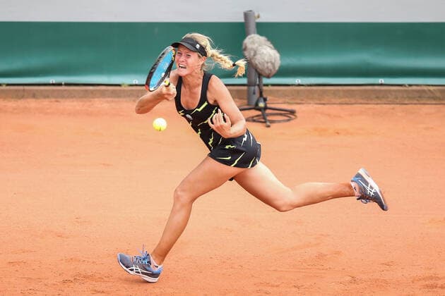 Gdynia, 20.07.2021 Tenis ziemny. BNP Paribas Poland Open Turniej Tennis BNP Paribas Poland Open Tournament NZ Anastasia ZAKHAROVA FOT. WOJCIECH FIGURSKI 058sport.pl NEWSPIX.PL --- Newspix.pl  20210720_013_FFIG9624