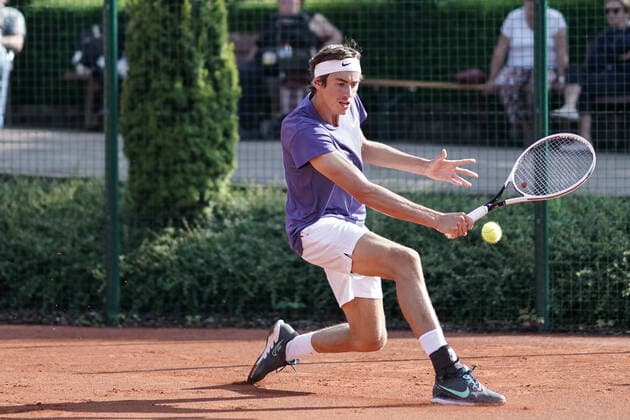 Tennis Sudstrom Open 20 07 2021 Tennis Südstrom Open, Esch sur Alzette vl Alex Knaff LUX, Luxembourg
