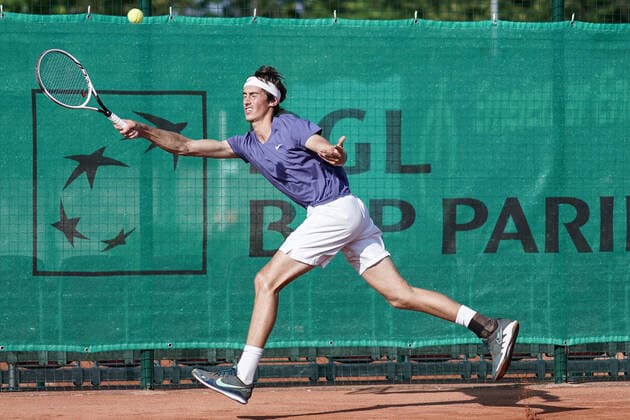 Tennis Sudstrom Open 20 07 2021 Tennis Südstrom Open, Esch sur Alzette vl Alex Knaff LUX, Luxembourg