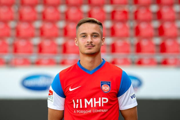 Marvin Rittmueller FC Heidenheim, 18 , GER, 1 FC Heidenheim 1846 e V , Football, 2 Bundesliga, Player portraits, Release, Season 2021 2022, 20 07 2021, GER, 1 FC Heidenheim 1846 e V , Football, 2 Bundesliga, Player portraits, Release, Season 2021 2022, 20 07 2021 Heidenheim Copyright: xEibner-Pressefotox EP_EER