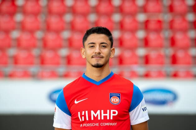 Kevin Sessa FC Heidenheim, 16 , GER, 1 FC Heidenheim 1846 e V , Football, 2 Bundesliga, Player portraits, Release, Season 2021 2022, 20 07 2021, GER, 1 FC Heidenheim 1846 e V , Football, 2 Bundesliga, Player portraits, Release, Season 2021 2022, 20 07 2021 Heidenheim Copyright: xEibner-Pressefotox EP_EER