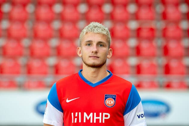 Julian Stark FC Heidenheim, 25 , GER, 1 FC Heidenheim 1846 e V , Football, 2 Bundesliga, Player portraits, Release, Season 2021 2022, 20 07 2021, GER, 1 FC Heidenheim 1846 e V , Football, 2 Bundesliga, Player portraits, Release, Season 2021 2022, 20 07 2021 Heidenheim Copyright: xEibner-Pressefotox EP_EER