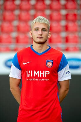 Julian Stark FC Heidenheim, 25 , GER, 1 FC Heidenheim 1846 e V , Football, 2 Bundesliga, Player portraits, Release, Season 2021 2022, 20 07 2021, GER, 1 FC Heidenheim 1846 e V , Football, 2 Bundesliga, Player portraits, Release, Season 2021 2022, 20 07 2021 Heidenheim Copyright: xEibner-Pressefotox EP_EER