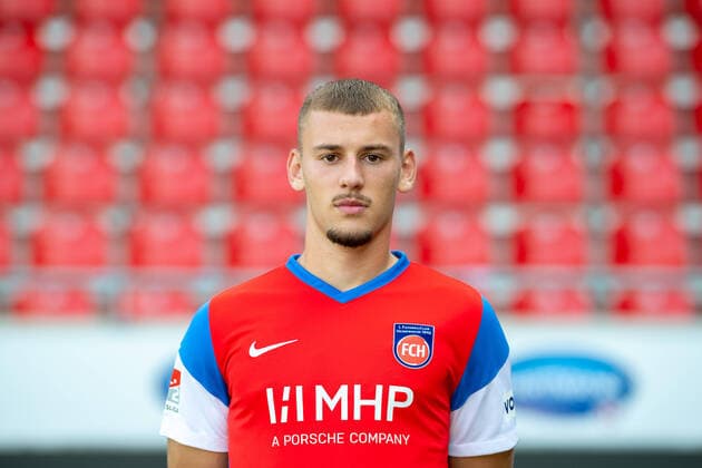 Melvin Ramusovic FC Heidenheim, 28 , GER, 1 FC Heidenheim 1846 e V , Football, 2 Bundesliga, Player portraits, Release, Season 2021 2022, 20 07 2021, GER, 1 FC Heidenheim 1846 e V , Football, 2 Bundesliga, Player portraits, Release, Season 2021 2022, 20 07 2021 Heidenheim Copyright: xEibner-Pressefotox EP_EER