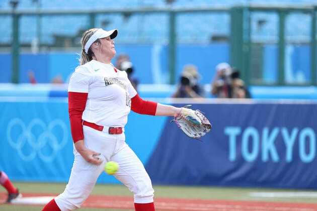 Dallas Escobedo (MEX), JULY 21, 2021 - Softball : Opening Round match between Mexico 0-4 Canada during the Tokyo 2020 Olympic Games, Olympische Spiele, Olympia, OS at the Fukushima Azuma Baseball Stadium in Fukushima, Japan. Noxthirdxpartyxsales  (165094923)