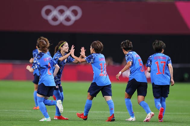 Japan women s team group, Mannschaftsbild, Totale (JPN), JULY 21, 2021 - Football Soccer : Women s First Round Group E match between Japan 1-1 Canada during the Tokyo 2020 Olympic Games, Olympische Spiele, Olympia, OS at the Sapporo Dome in Hokkaido, Japan. Noxthirdxpartyxsales  (165103772)