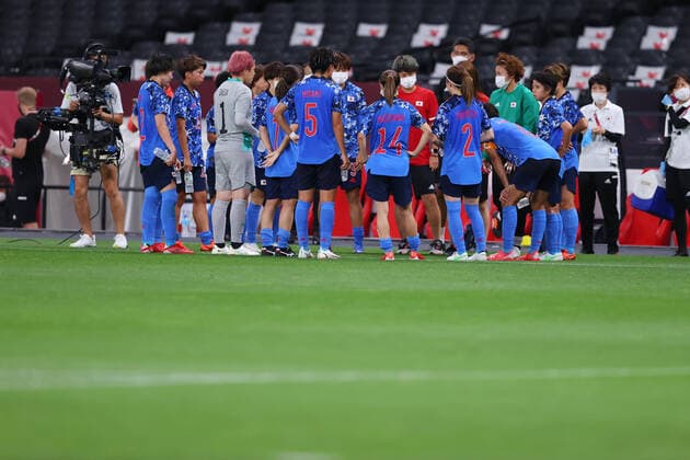 Japan women s team group, Mannschaftsbild, Totale (JPN), JULY 21, 2021 - Football Soccer : Women s First Round Group E match between Japan 1-1 Canada during the Tokyo 2020 Olympic Games, Olympische Spiele, Olympia, OS at the Sapporo Dome in Hokkaido, Japan. Noxthirdxpartyxsales  (165104311)