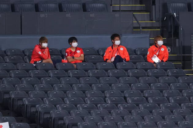 Japan women s team group, Mannschaftsbild, Totale (JPN), JULY 21, 2021 - Football Soccer : Women s First Round Group E match between Japan 1-1 Canada during the Tokyo 2020 Olympic Games, Olympische Spiele, Olympia, OS at the Sapporo Dome in Hokkaido, Japan. Noxthirdxpartyxsales  (165120877)