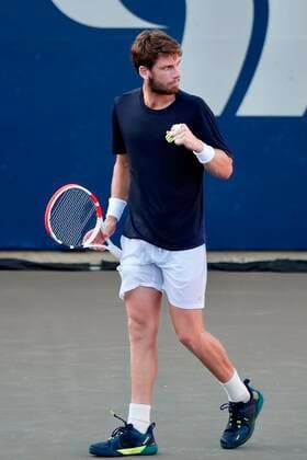 The British Cameron Norrie in action against the Swede Elias Ymer, today, during the third day of activities of the Los Cabos Tennis Open, in the state of Baja California Sur, Mexico, 21 July 2021. EFE Jorge Reyes Los Cabos Tennis Open !ACHTUNG: NUR REDAKTIONELLE NUTZUNG!  Copyright: xJorgexReyesx MEX7284 20210722-34f0fadde99ad11d8751f36c7a3c3efcc3319d3b
