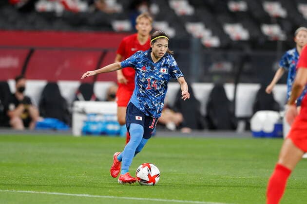 Yui Hasegawa (JPN), JULY 21, 2021 - Football Soccer : Tokyo 2020 Olympic Games, Olympische Spiele, Olympia, OS Women s football 1st round group E match between Japan 1-1 Canada at the Sapporo Dome in Sapporo, Japan. Noxthirdxpartyxsales  (0126600527st)