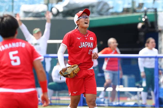 Miu Goto (JPN), JULY 22, 2021 - Softball : Opening Round match between Japan - Mexico during the Tokyo 2020 Olympic Games, Olympische Spiele, Olympia, OS at the Fukushima Azuma Baseball Stadium in Fukushima, Japan. Noxthirdxpartyxsales  (165150727)