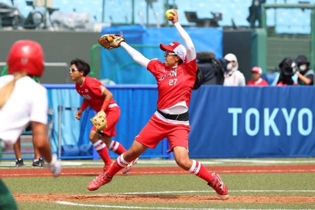 Miu Goto (JPN), JULY 22, 2021 - Softball : Opening Round match between Japan - Mexico during the Tokyo 2020 Olympic Games, Olympische Spiele, Olympia, OS at the Fukushima Azuma Baseball Stadium in Fukushima, Japan. Noxthirdxpartyxsales  (165150726)