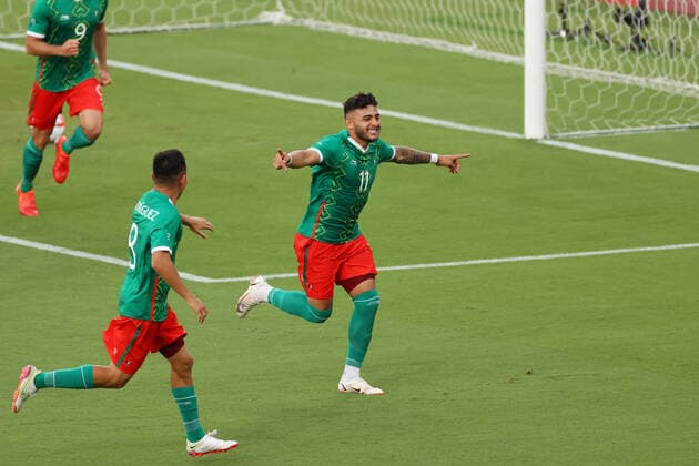 VEGA Alexis (MEX), JULY 22, 2021 - Football Soccer : Men s First Round Group A match between Mexico - France during the Tokyo 2020 Olympic Games, Olympische Spiele, Olympia, OS at the Tokyo Stadium in Tokyo, Japan. Noxthirdxpartyxsales  (165159316)