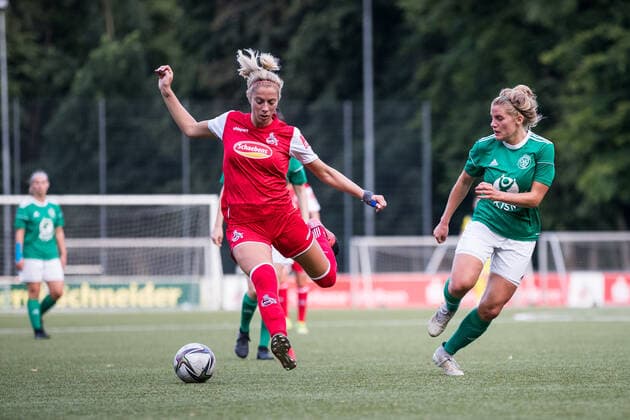 Testspiel 1 FC Koeln Vorwaerts SpoHo 21 07 2021 Sharon Beck 10, 1 FC Koeln Testspiel 1 FC Koeln Vorwaerts SpoHo, Koeln, Geissbockheim DFL REGULATIONS PROHIBIT ANY USE OF PHOTOGRAPHS AS IMAGE SEQUENCES AND OR QUASI VIDEO Copyright: xBEAUTIFULxSPORTS Wunderlx