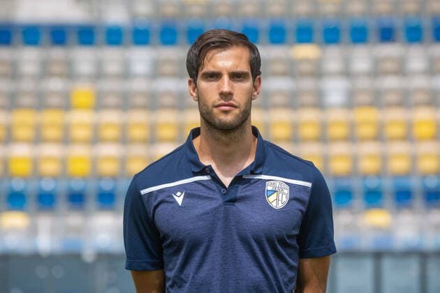 Jena , 220721 , Football Regionalliga , FC Carl Zeiss Jena , Appointment appointment , Portraits in the picture athletics coach Gianluca Fraternali