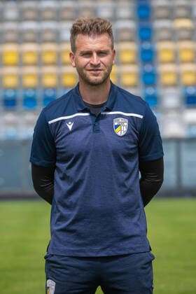 Jena , 220721 , Football Regionalliga , FC Carl Zeiss Jena , Appointment appointment , Portraits in the picture Co Trainer Rene Klingbeil