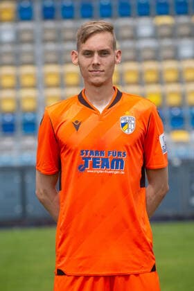 Jena , 220721 , Football Regionalliga , FC Carl Zeiss Jena , Appointment appointment , Portraits in the picture Lukas Sedlak
