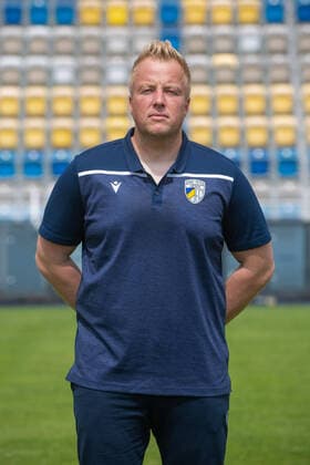 Jena , 220721 , Football Regionalliga , FC Carl Zeiss Jena , Appointment appointment , Portraits in the picture goalkeeper coach Nico Hinz