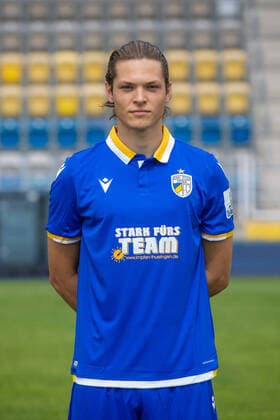 Jena , 220721 , Football Regionalliga , FC Carl Zeiss Jena , Appointment appointment , Portraits in the picture Leon Bürger