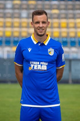 Jena , 220721 , Football Regionalliga , FC Carl Zeiss Jena , Appointment appointment , Portraits in the picture Bastian Strietzel