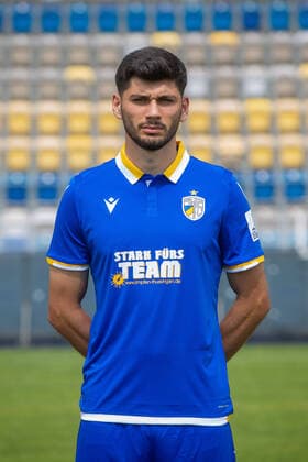 Jena , 220721 , Football Regionalliga , FC Carl Zeiss Jena , Appointment appointment , Portraits in the picture Burim Halili