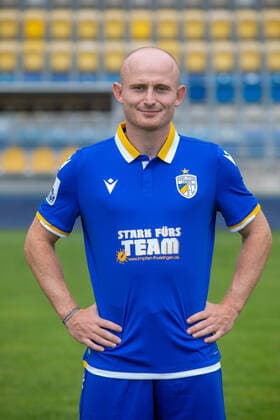Jena , 220721 , Football Regionalliga , FC Carl Zeiss Jena , Appointment appointment , Portraits in the picture Maximilian Krauß