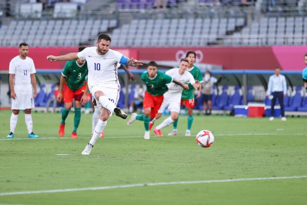 Andre-Pierre Gignac (FRA), JULY 22, 2021 - Football : Men s First Round Group A match betwee Mexico 4-1 France during the Tokyo 2020 Olympic Games, Olympische Spiele, Olympia, OS at the Tokyo Stadium in Tokyo, Japan. Noxthirdxpartyxsales  (165172523)