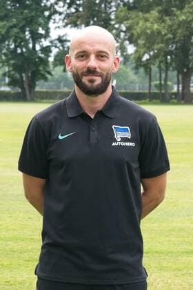 Admir Hamzagic, Hertha BSC, 1 BL, portrait date 2021 2022, 22 07 21, GER, Berlin, football, 22 07 21, Hertha BSC Berlin. Copyright: xUwexKoch Eibner-Pressefotox EP_EER