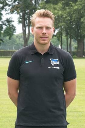 Dominik Wohlert, Hertha BSC, 1 BL, portrait date 2021 2022, 22 07 21, GER, Berlin, football, 22 07 21, Hertha BSC Berlin. Copyright: xUwexKoch Eibner-Pressefotox EP_EER