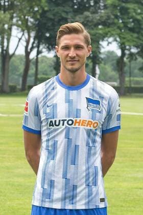 Niklas Stark, Hertha BSC, 1 BL, portrait date 2021 2022, 22 07 21, GER, Berlin, football, 22 07 21, Hertha BSC Berlin. Copyright: xUwexKoch Eibner-Pressefotox EP_EER