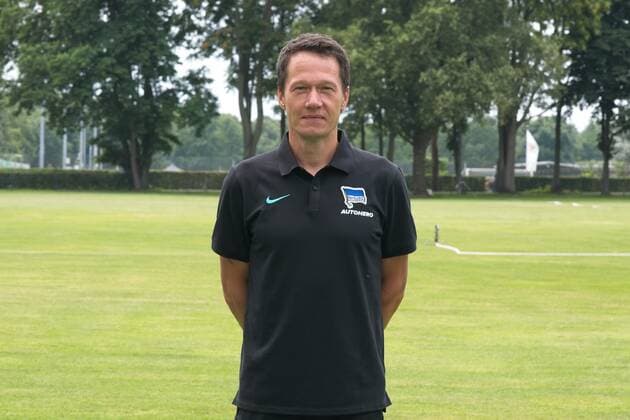 Henrik Kuchno, Hertha BSC, 1 BL, portrait date 2021 2022, 22 07 21, GER, Berlin, football, 22 07 21, Hertha BSC Berlin. Copyright: xUwexKoch Eibner-Pressefotox EP_EER